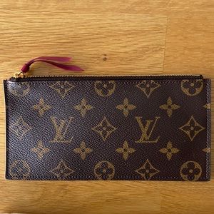Louis Vuitton Monogram Zippered Insert